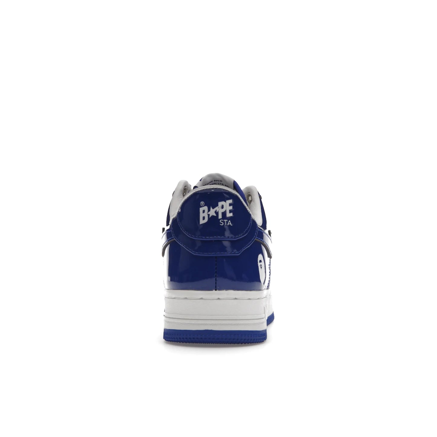 A Bathing Ape Bape Sta Patent Leather White Blue (2023)