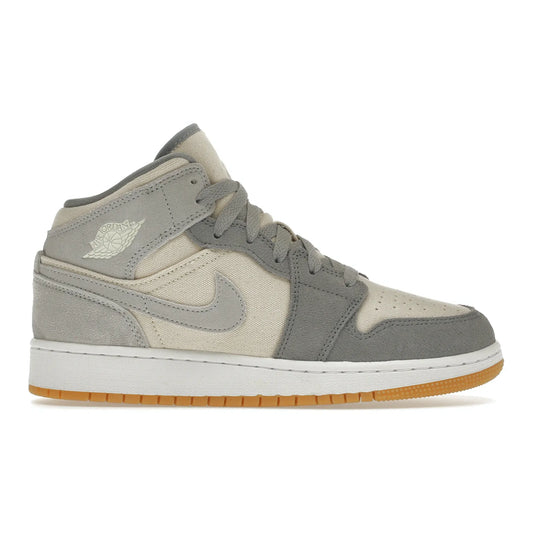 Jordan 1 Mid SE Coconut Milk Particle Grey (GS)