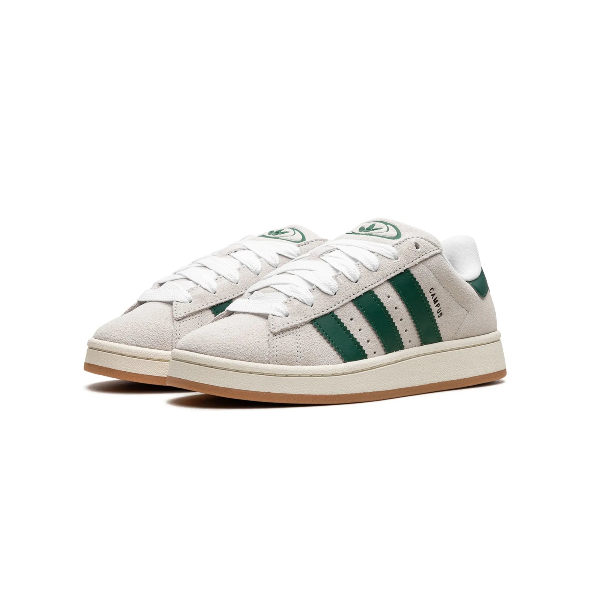 adidas Campus 00s Crystal White Dark Green (Women's)