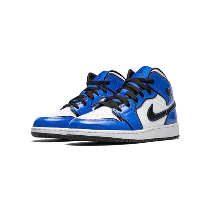 Jordan 1 Mid Signal Blue (GS)