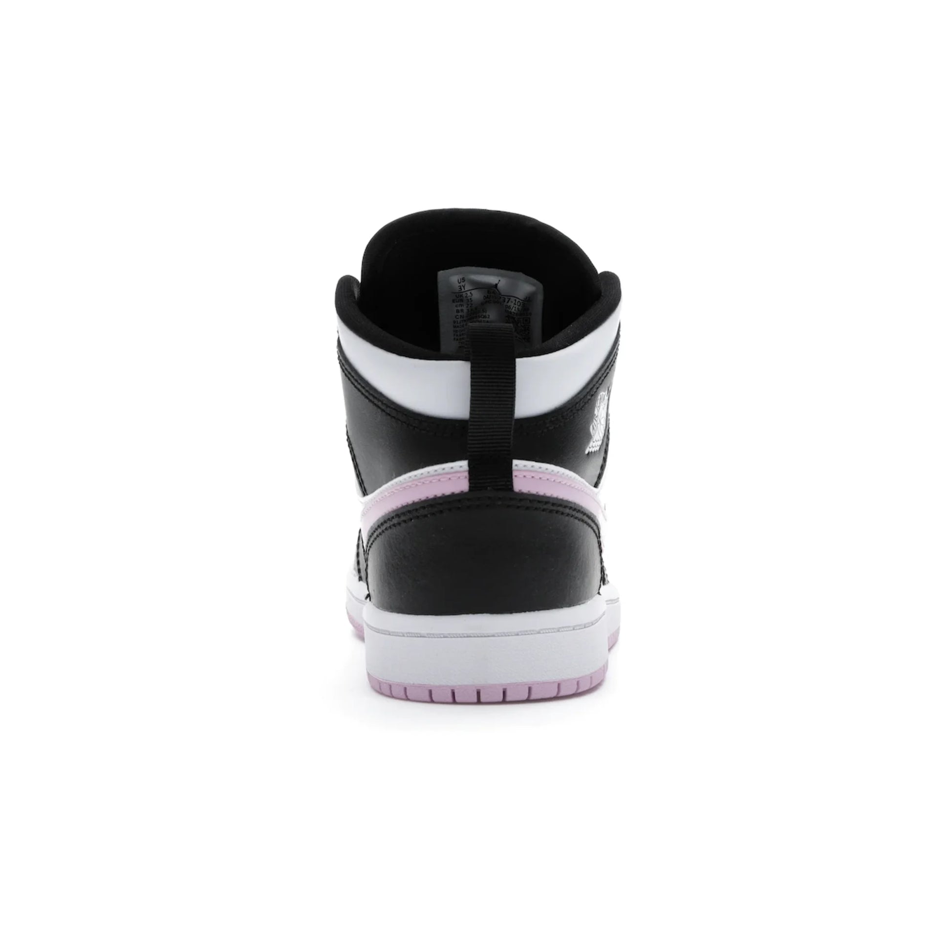 Jordan 1 Mid White Black Light Arctic Pink (PS)