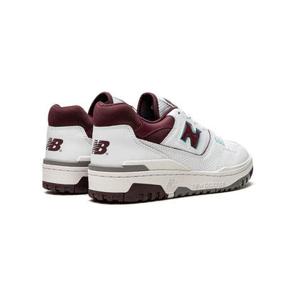 New Balance 550 Burgundy Cyan