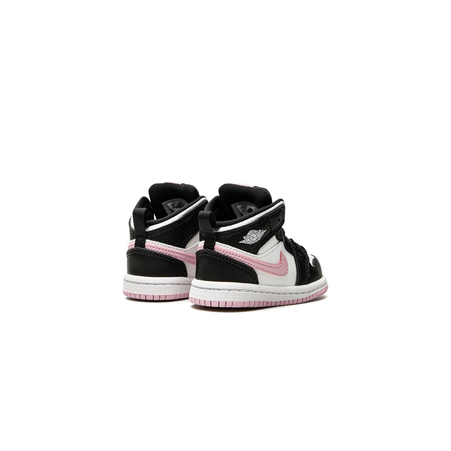 Jordan 1 Mid Black White Light Pink (TD)