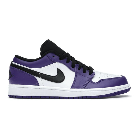 Jordan 1 Low Court Purple White