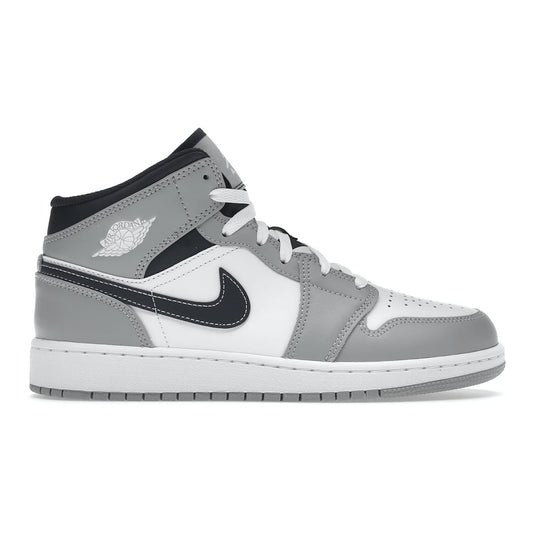 Jordan 1 Mid Light Smoke Grey (GS)