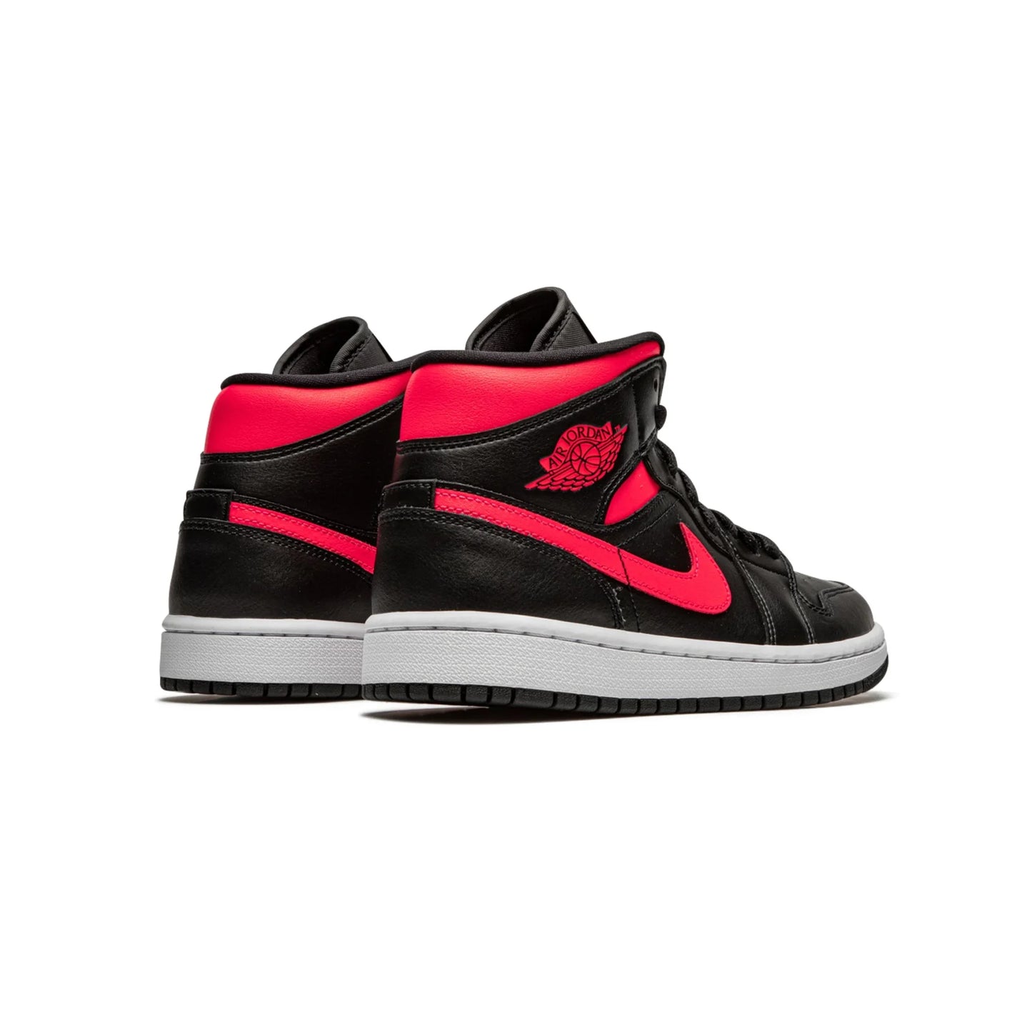 Jordan 1 Mid Black Siren Red (Women's)