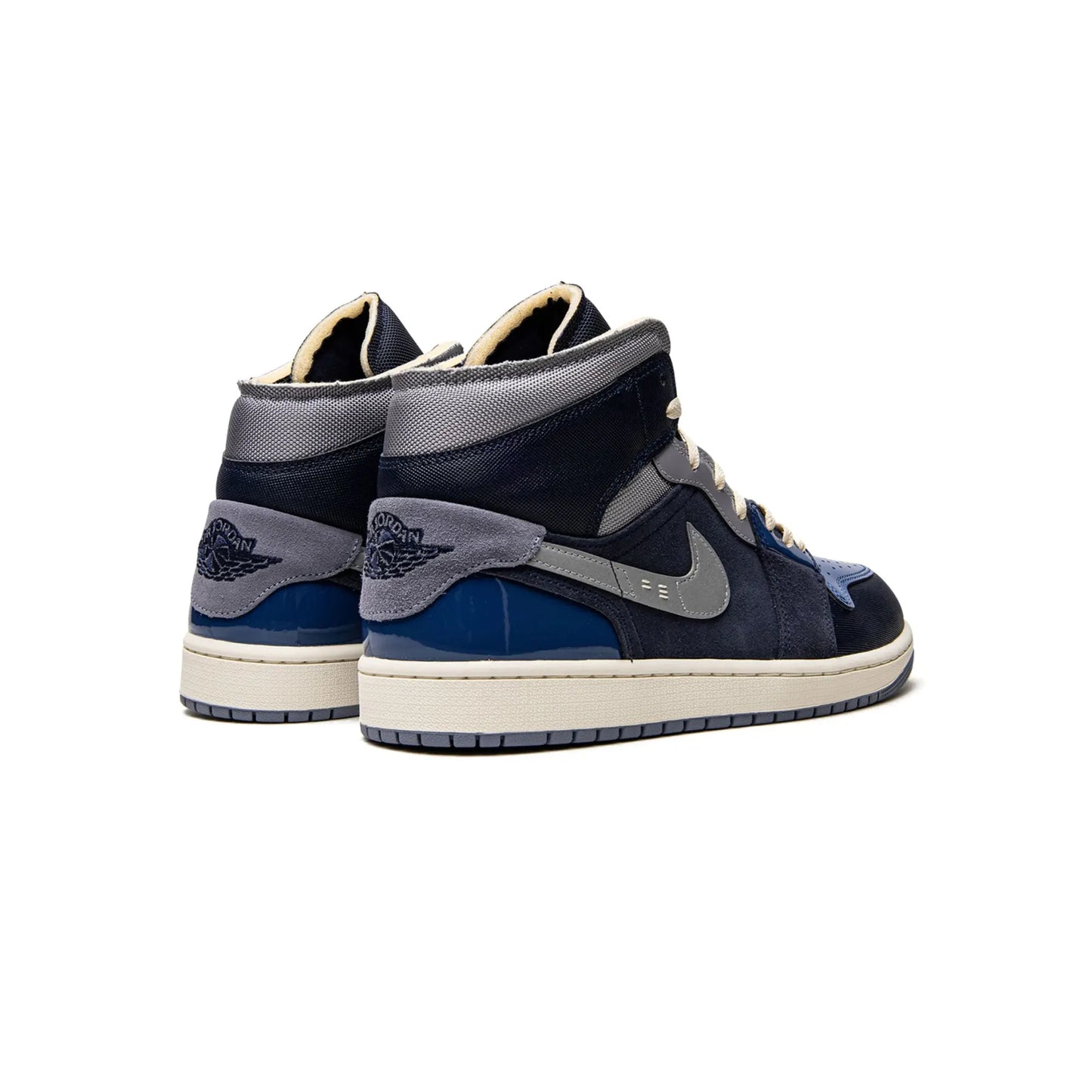 Jordan 1 Mid SE Craft Obsidian French Blue Ashen Slate White