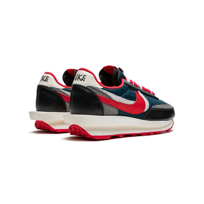 Nike LD Waffle sacai Undercover Midnight Spruce University Red