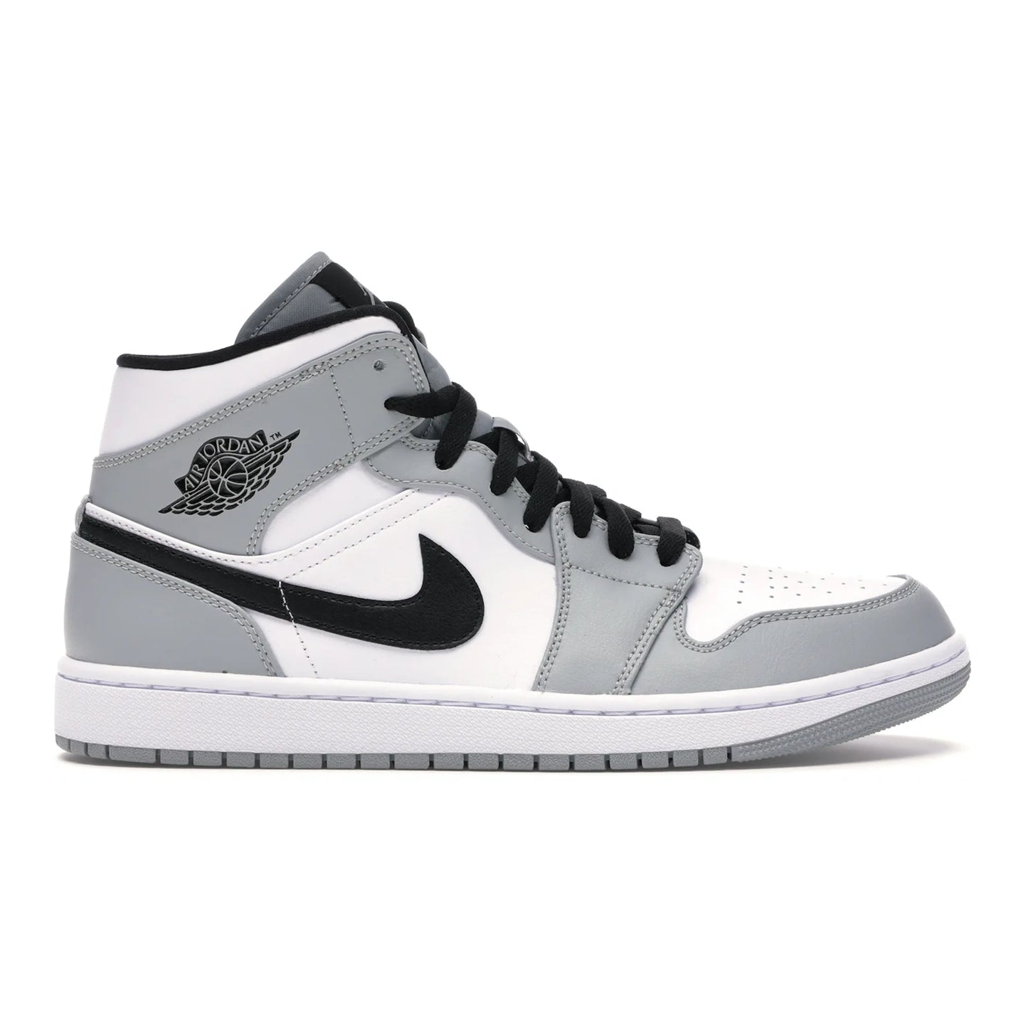 Jordan 1 Mid Light Smoke Grey