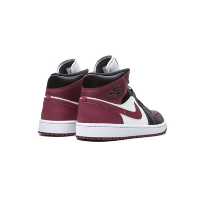 Jordan 1 Mid SE Black Dark Beetroot (Women's)