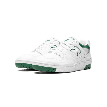 New Balance 550 White Classic Green