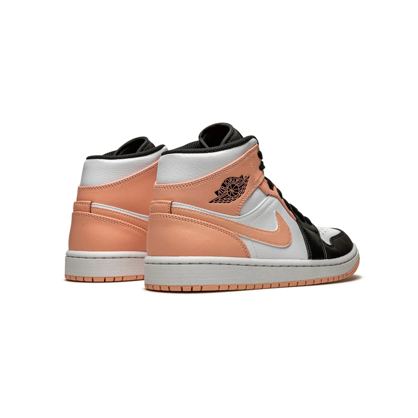 Jordan 1 Mid Arctic Orange Black Toe