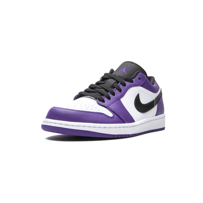 Jordan 1 Low Court Purple White