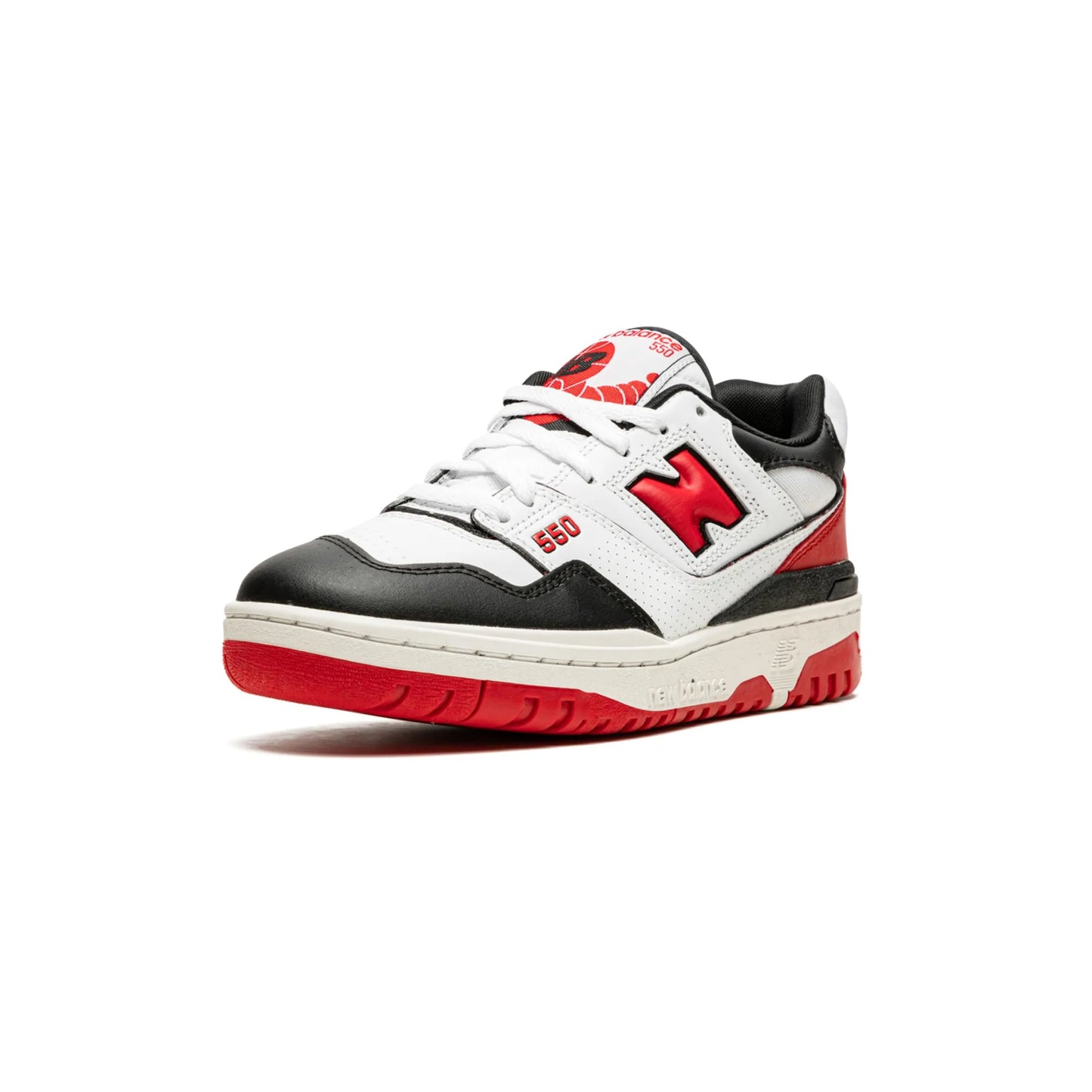 New Balance 550 White Red Black