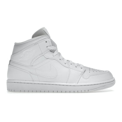 Jordan 1 Mid Triple White (2022)