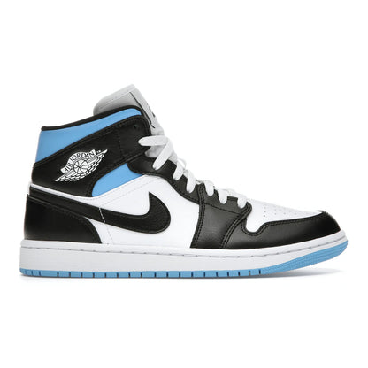 Jordan 1 Mid University Black White (Women's)