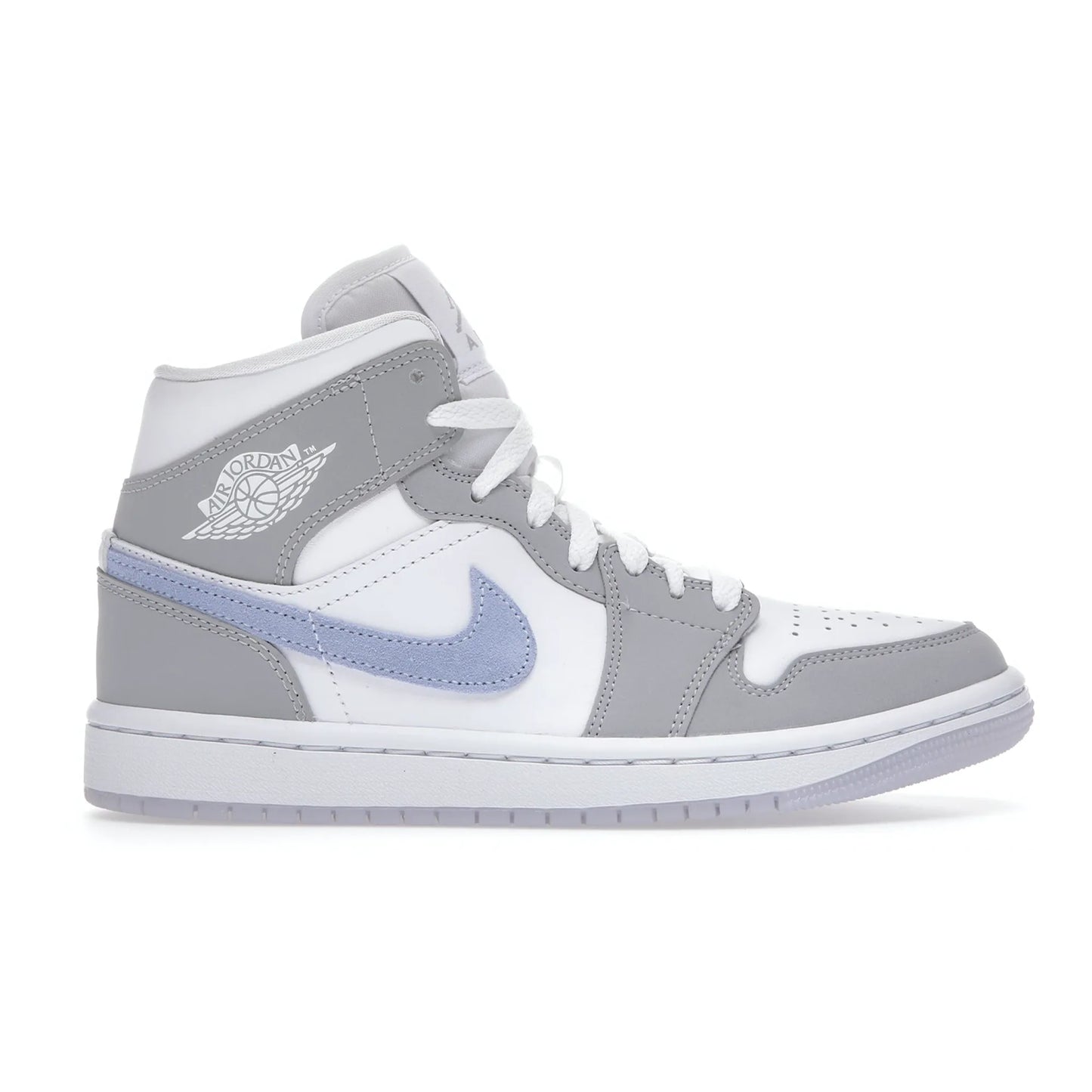 Jordan 1 Mid Wolf Grey Aluminum (Women's)