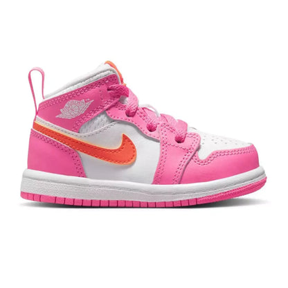 Jordan 1 Mid Pinksicle Safety Orange (TD)