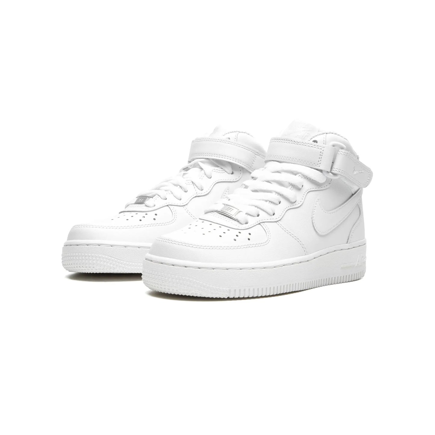 Nike Air Force 1 Mid Triple White (Women's)