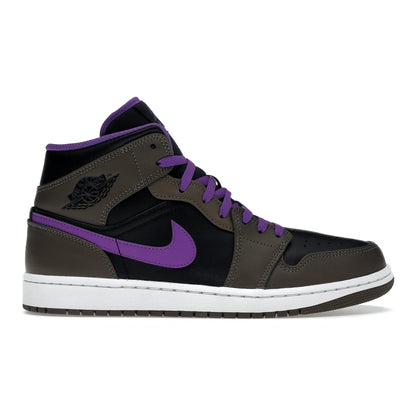 Jordan 1 Mid Purple Mocha