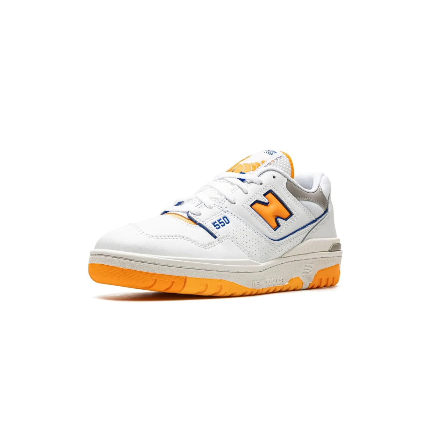 New Balance 550 White Vibrant Orange