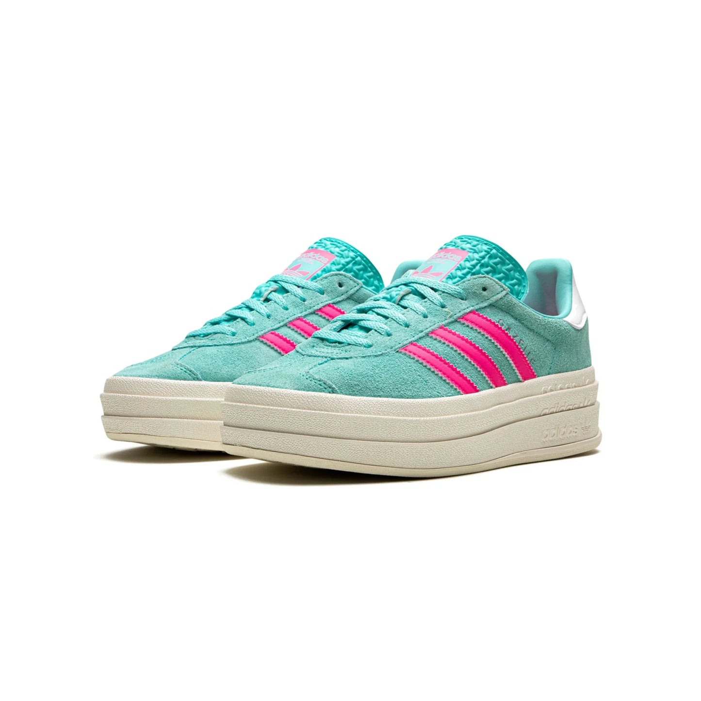 adidas Gazelle Bold Flash Aqua Lucid Pink (Women's)