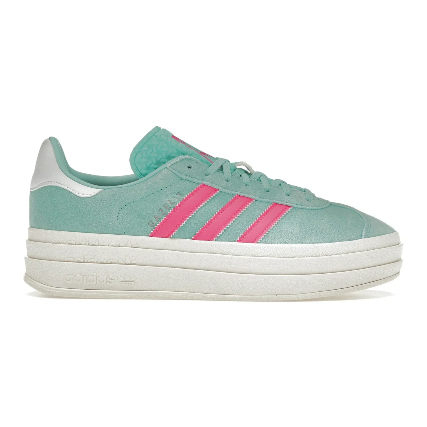 adidas Gazelle Bold Flash Aqua Lucid Pink (Women's)