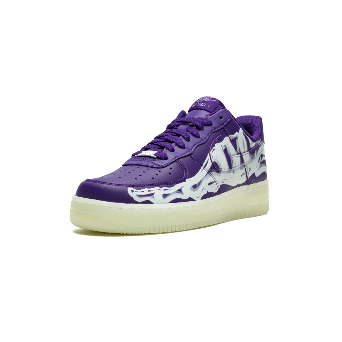 Nike Air Force 1 Low '07 QS Purple Skeleton Halloween (2021)