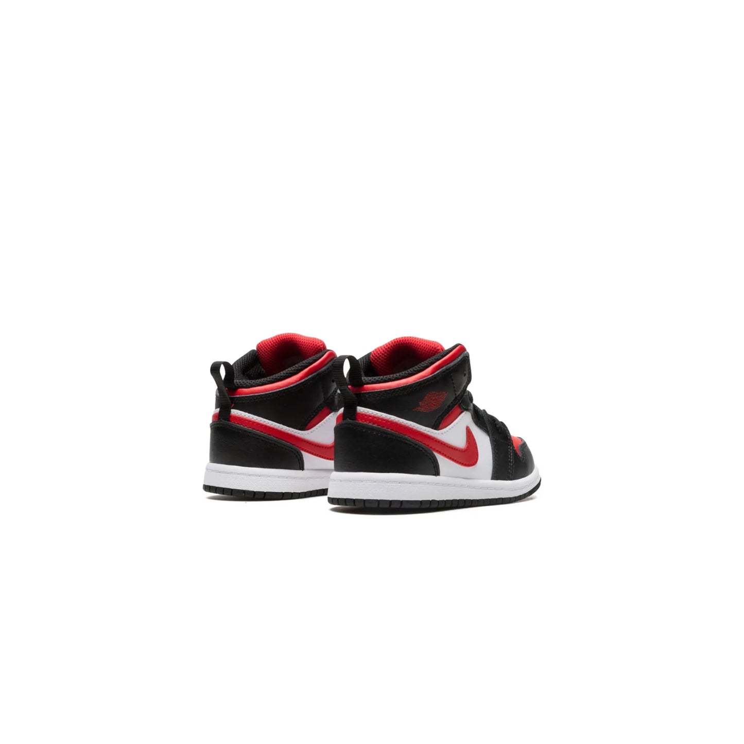 Jordan 1 Mid Black Fire Red (TD)