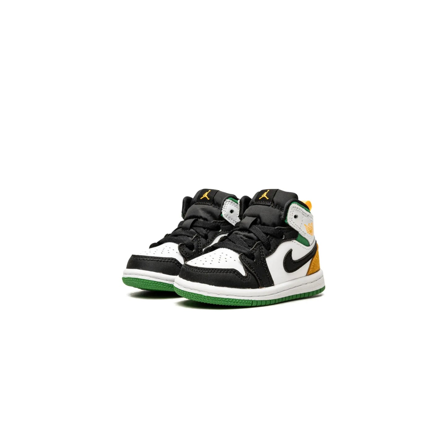 Jordan 1 Mid SE White Laser Orange Lucky Green (TD)