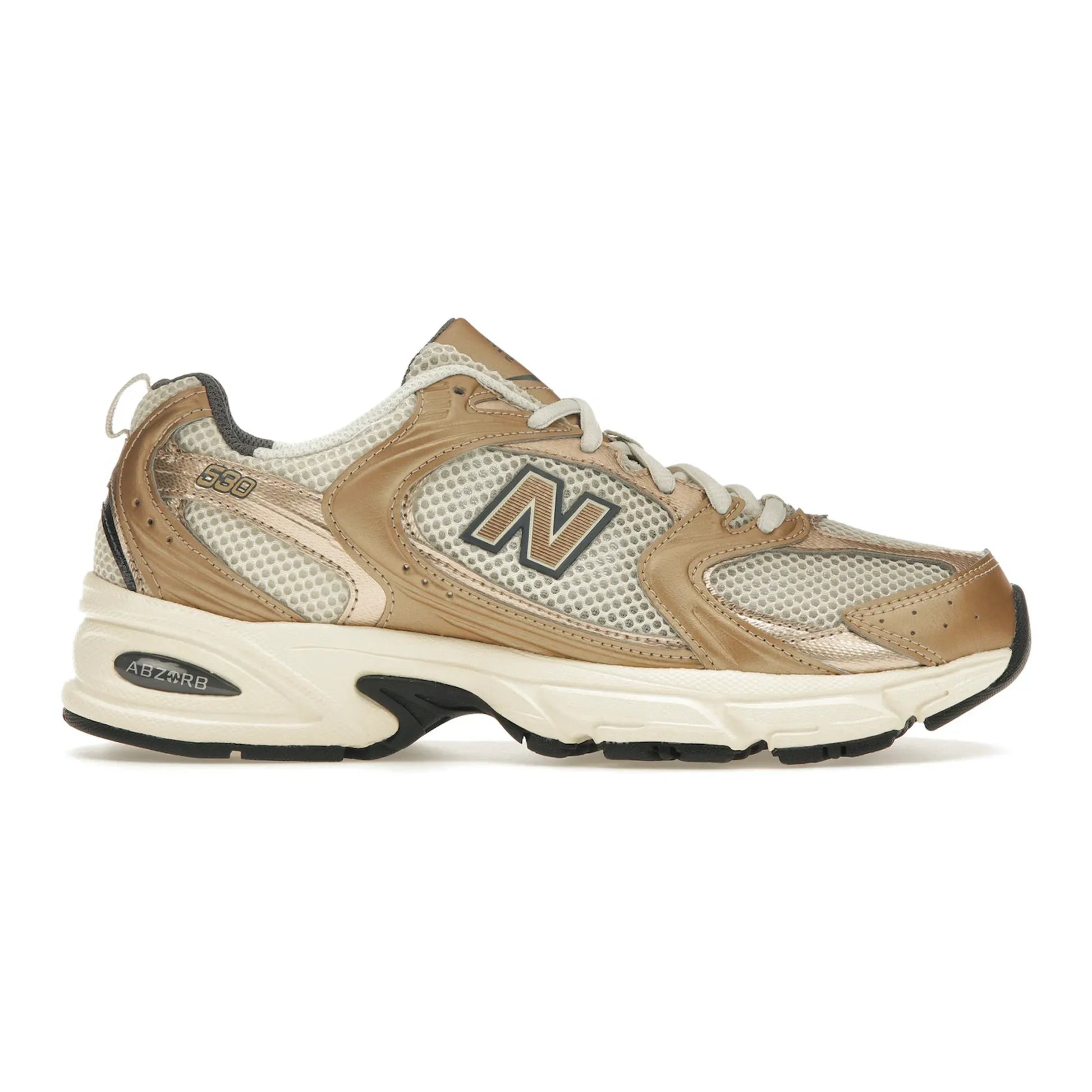 New Balance 530 Turtledove Gold Metallic