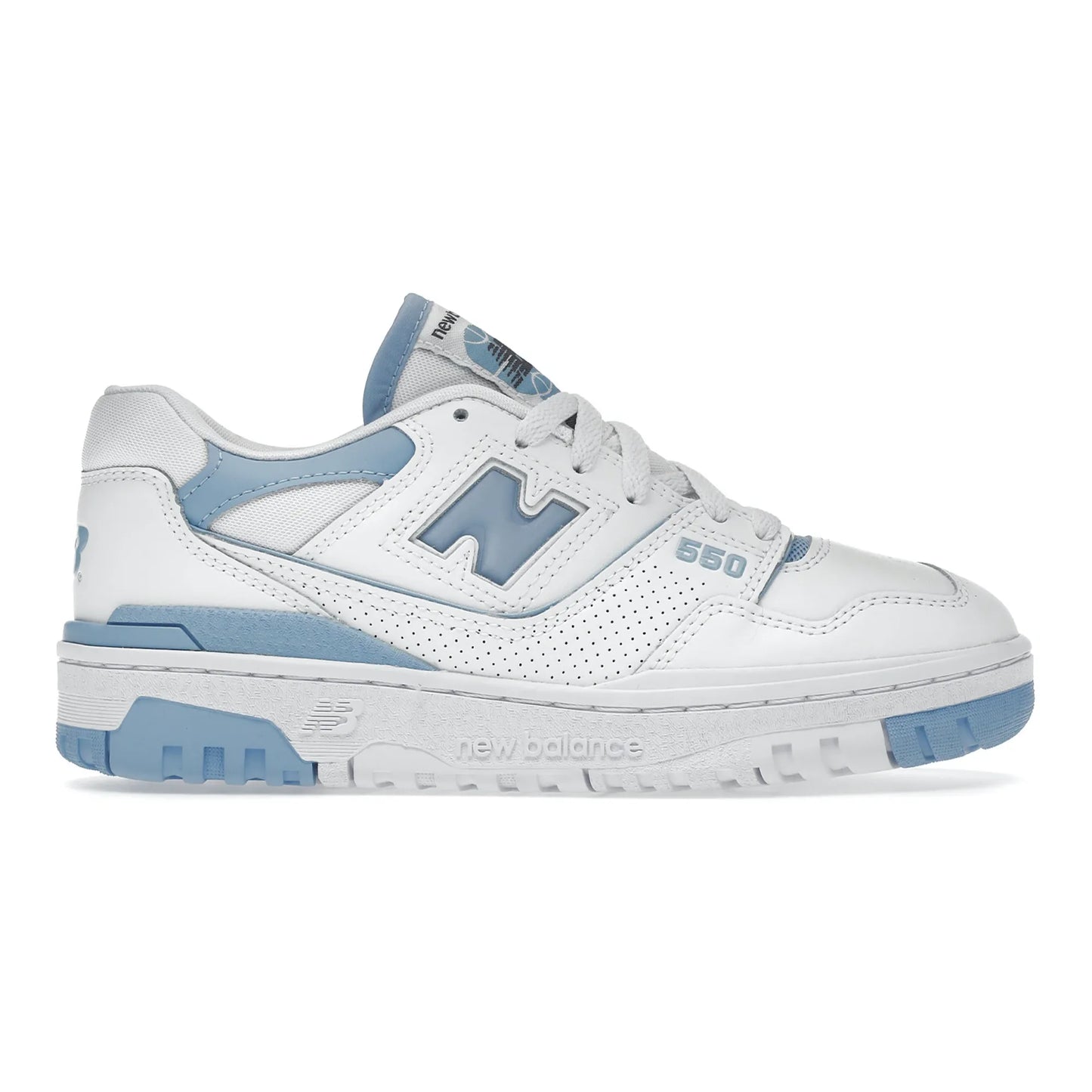 New Balance 550 UNC White Dusk Blue (Women's)