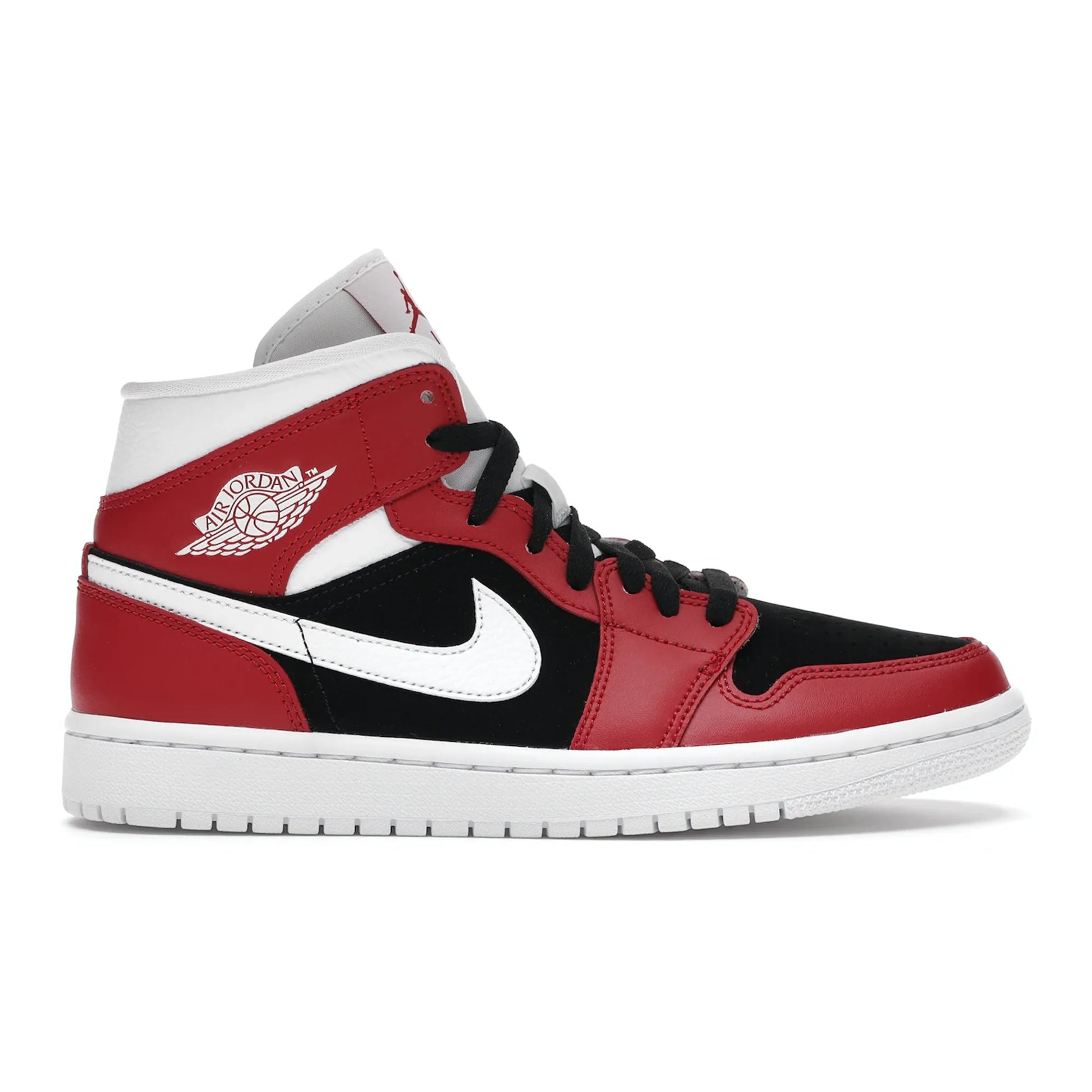 Jordan 1 Mid Gym Red Black (Women's)