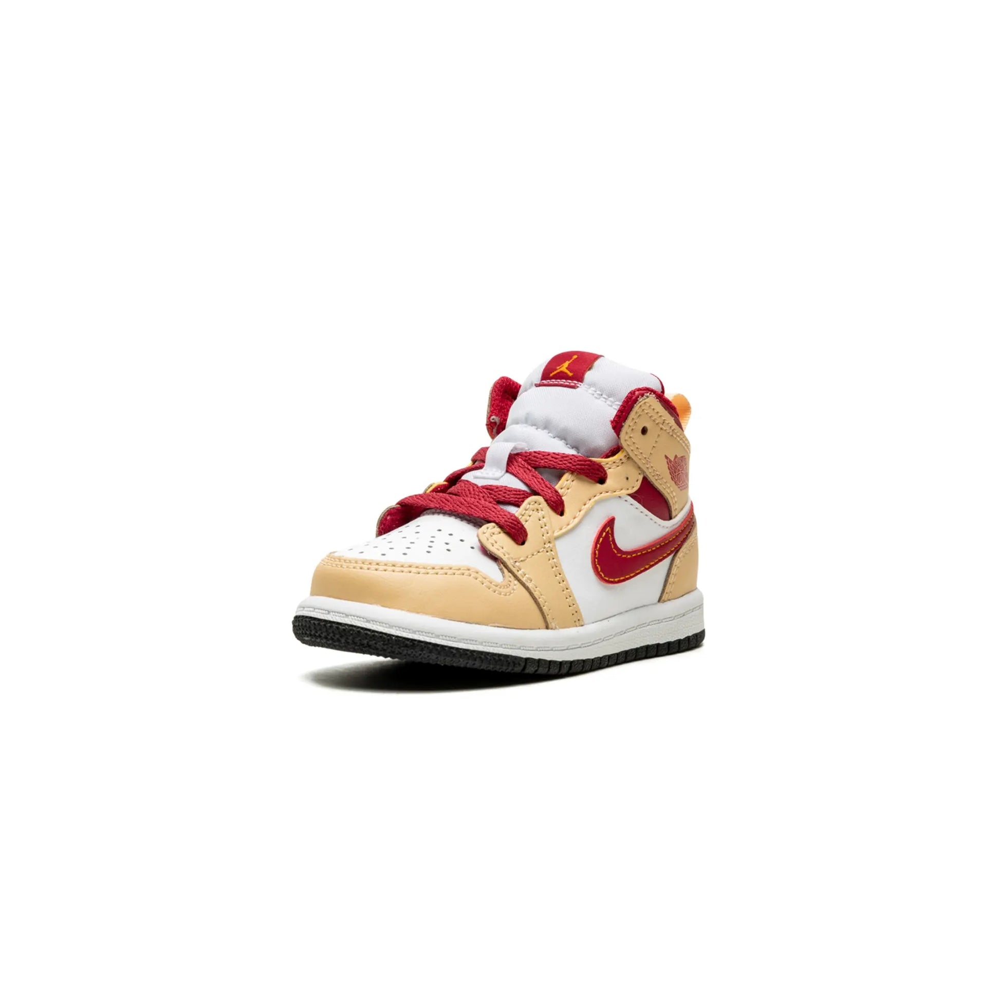 Jordan 1 Mid Light Curry Cardinal (TD)