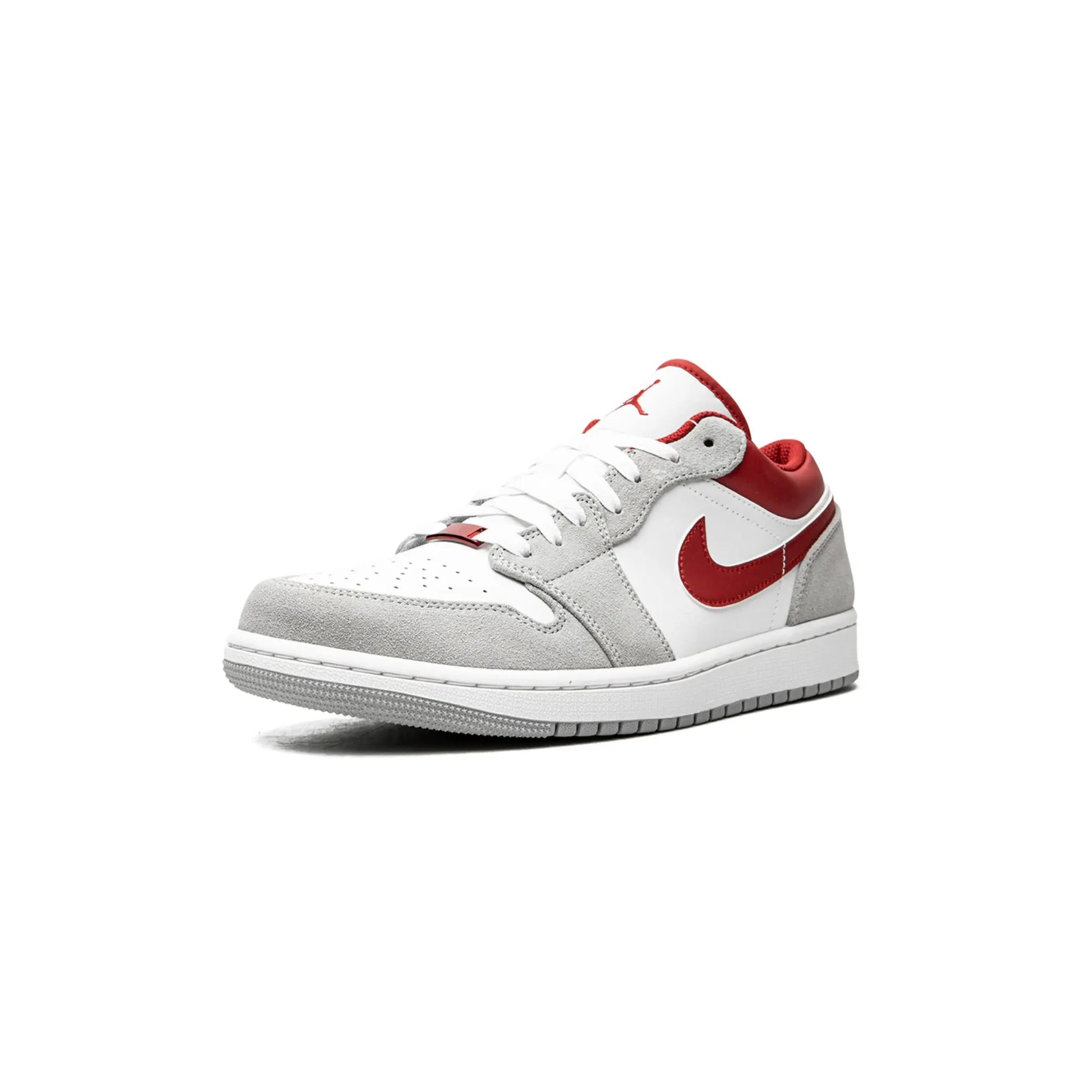 Jordan 1 Low SE Light Smoke Grey Gym Red