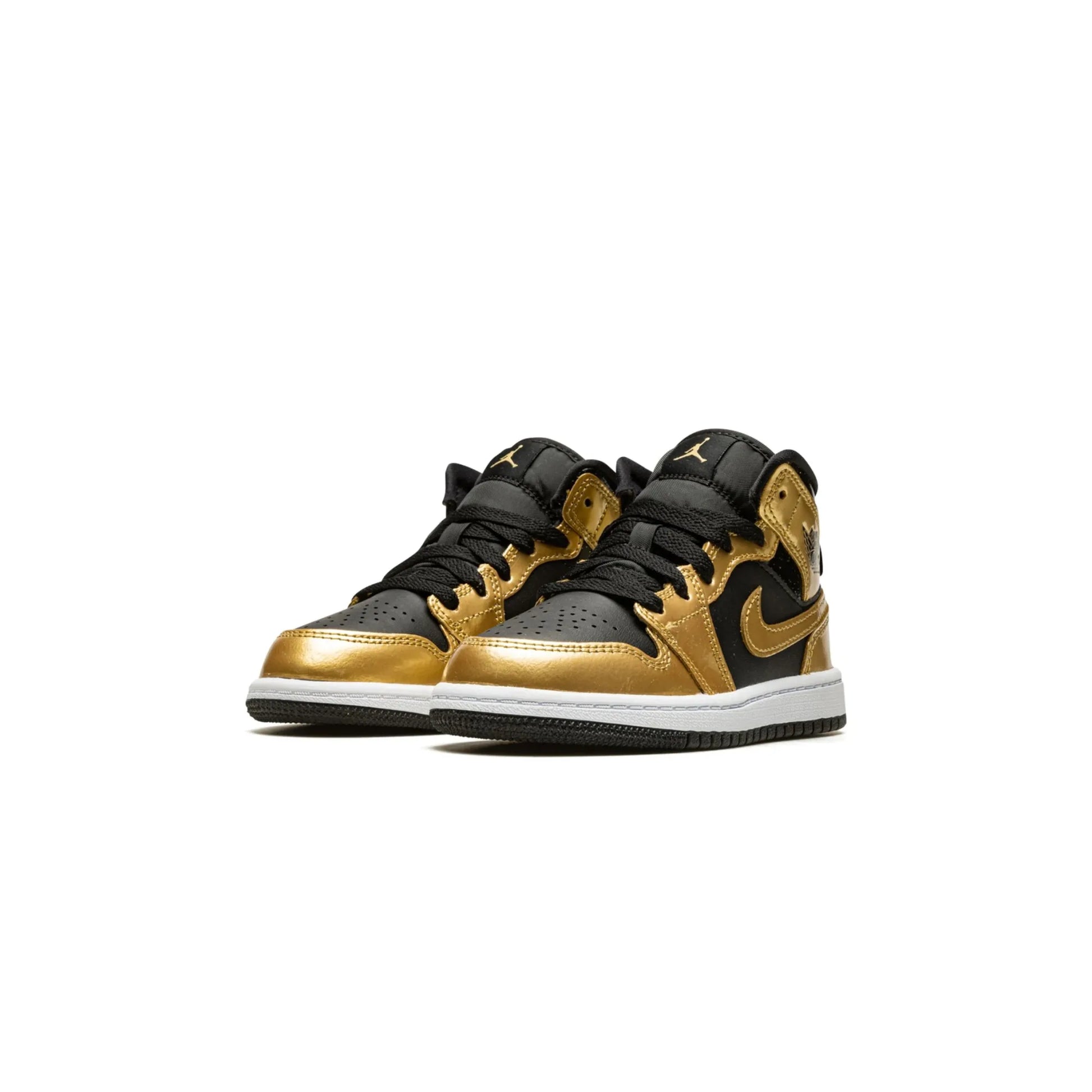 Jordan 1 Mid SE Metallic Gold Black (PS)