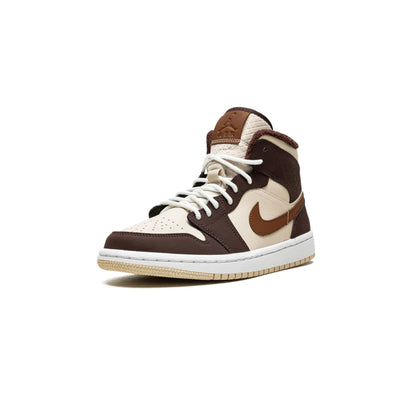 Jordan 1 Mid SE Brown Basalt Oatmeal (Women's)