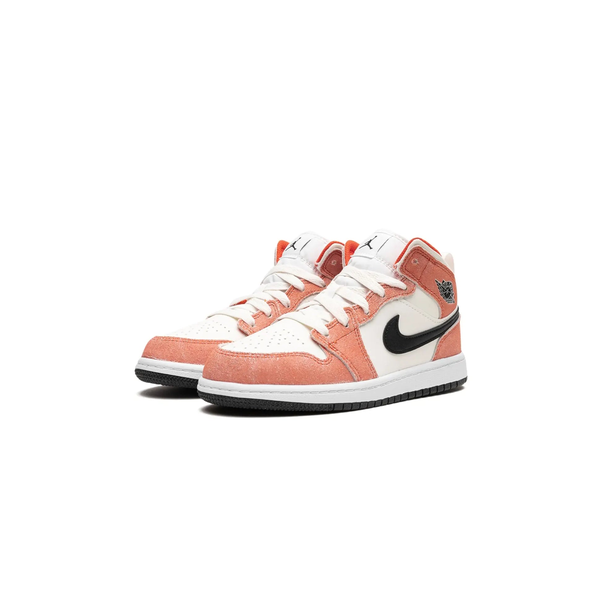 Jordan 1 Mid SE Orange Suede (PS)