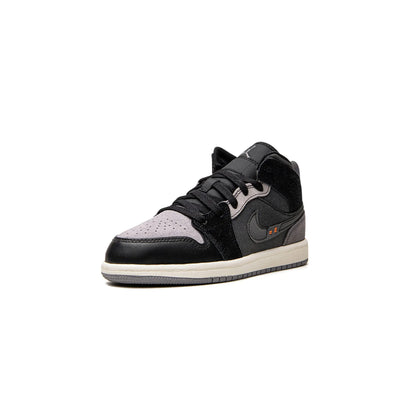 Jordan 1 Mid SE Craft Inside Out Black (PS)