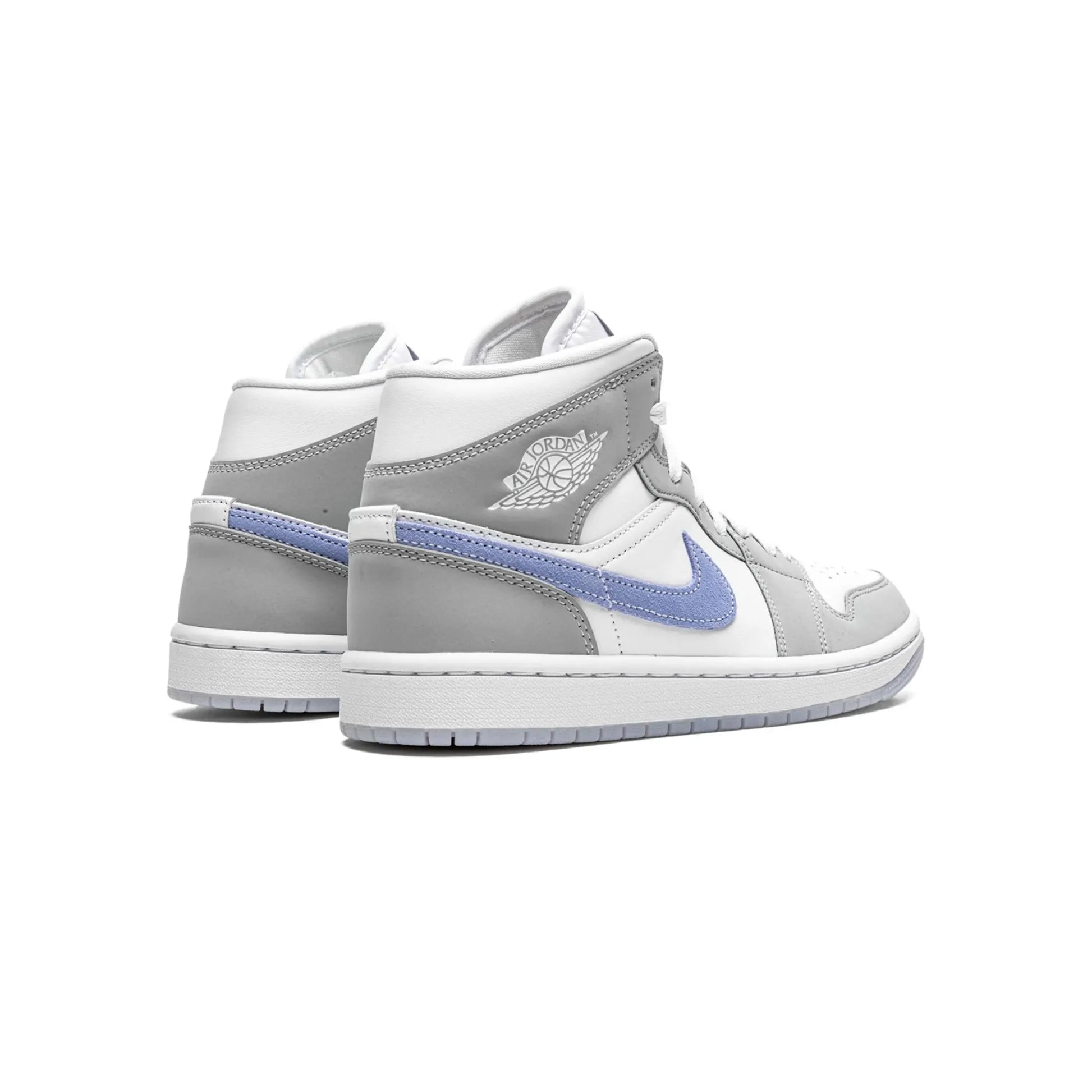 Jordan 1 Mid Wolf Grey Aluminum (Women's)