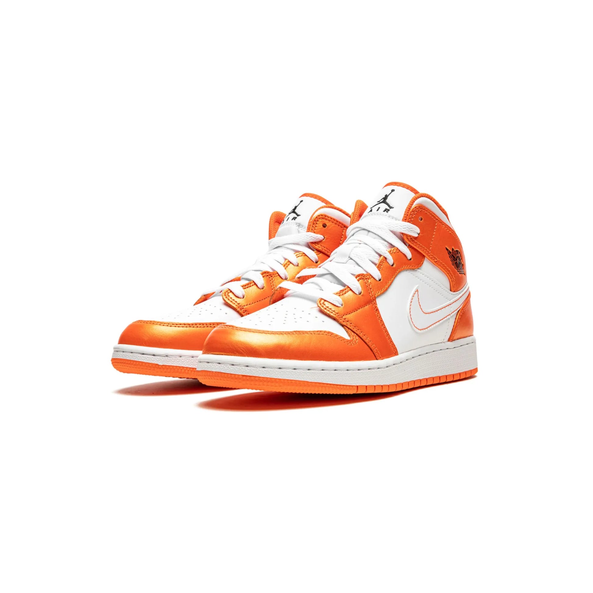 Jordan 1 Mid Metallic Orange (GS)