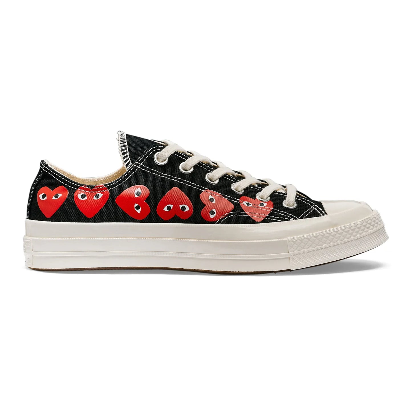 Converse Chuck Taylor All Star 70 Ox Comme des Garcons PLAY Multi-Heart Black