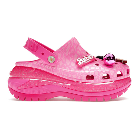 Crocs Classic Mega Crush Clog Barbie The Movie Electric Pink