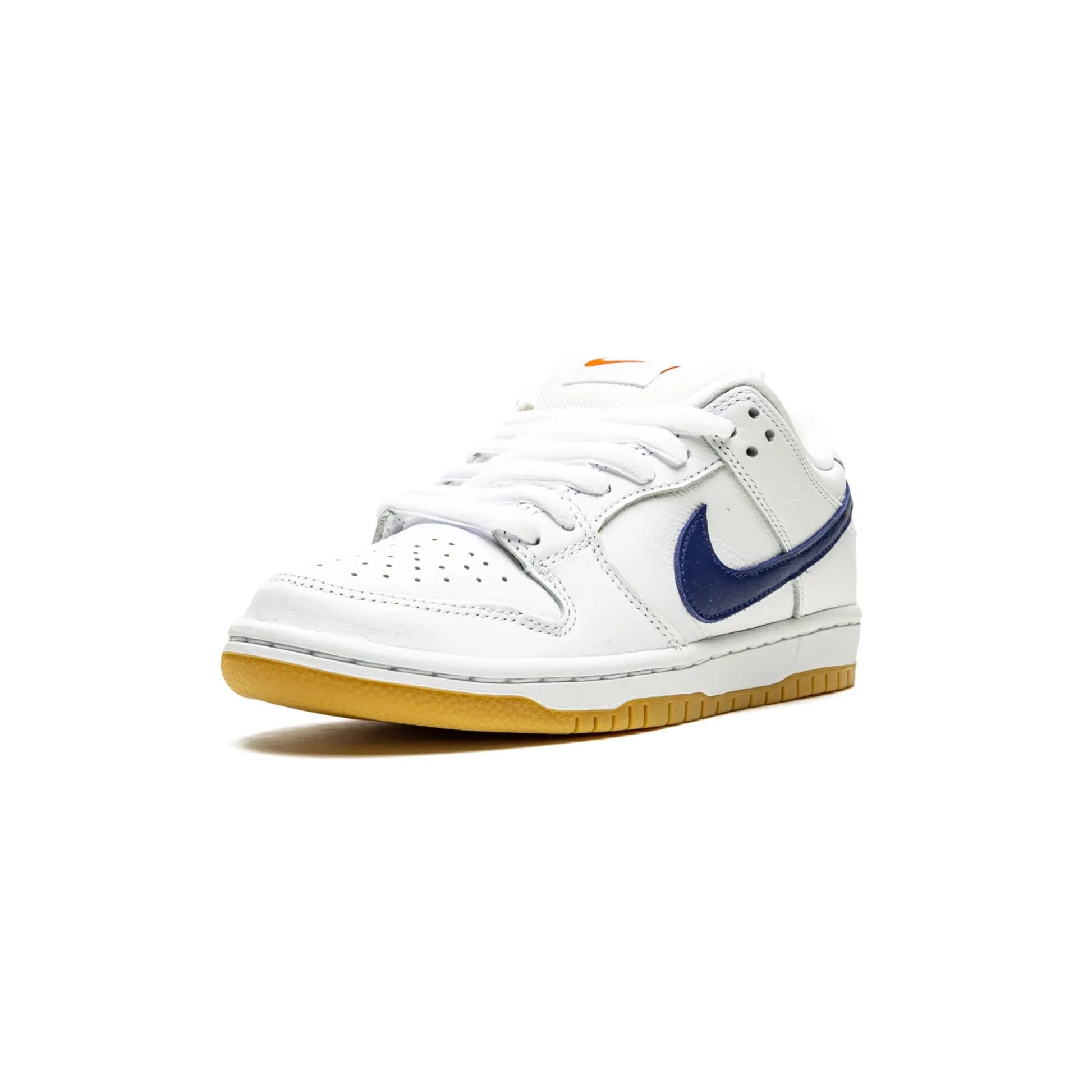 Nike SB Dunk Low Orange Label White Navy