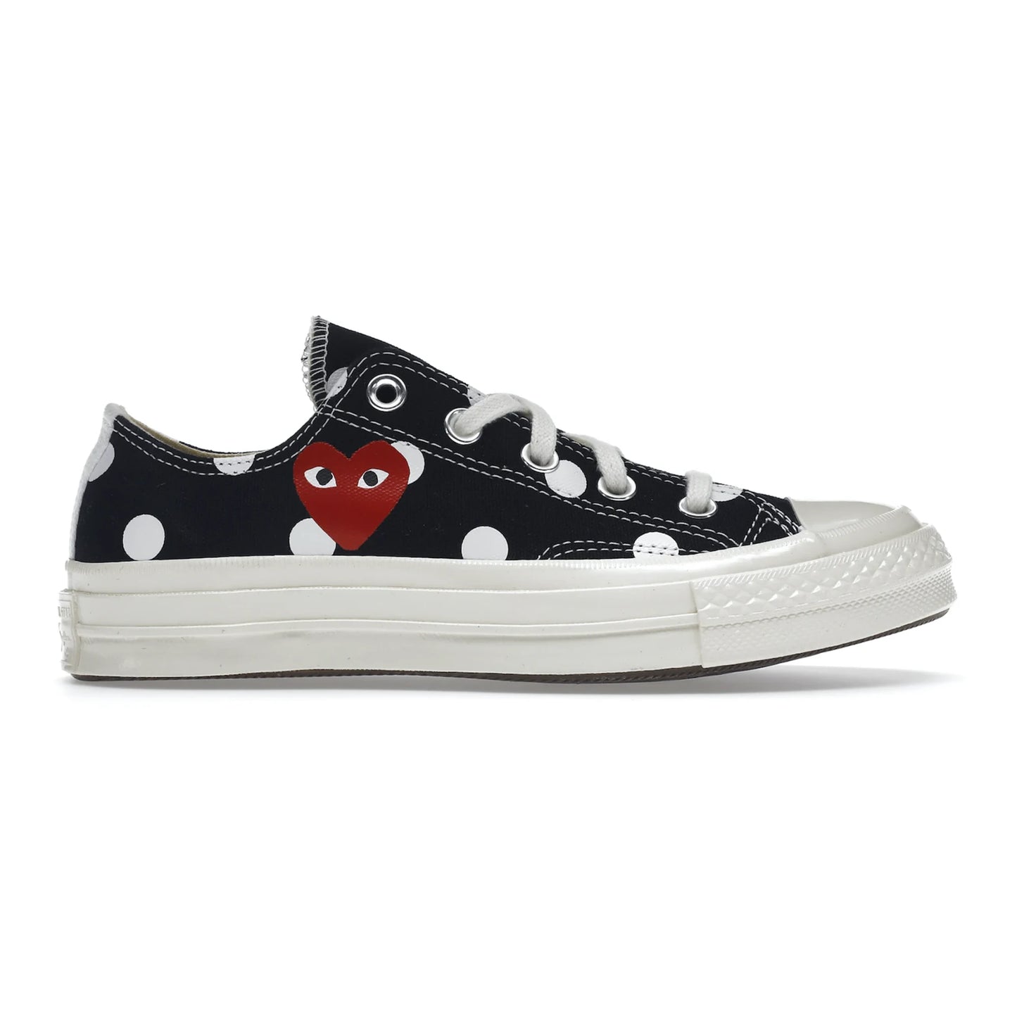 Converse Chuck Taylor All Star 70 Ox Comme des Garcons PLAY  Polka Dot Black