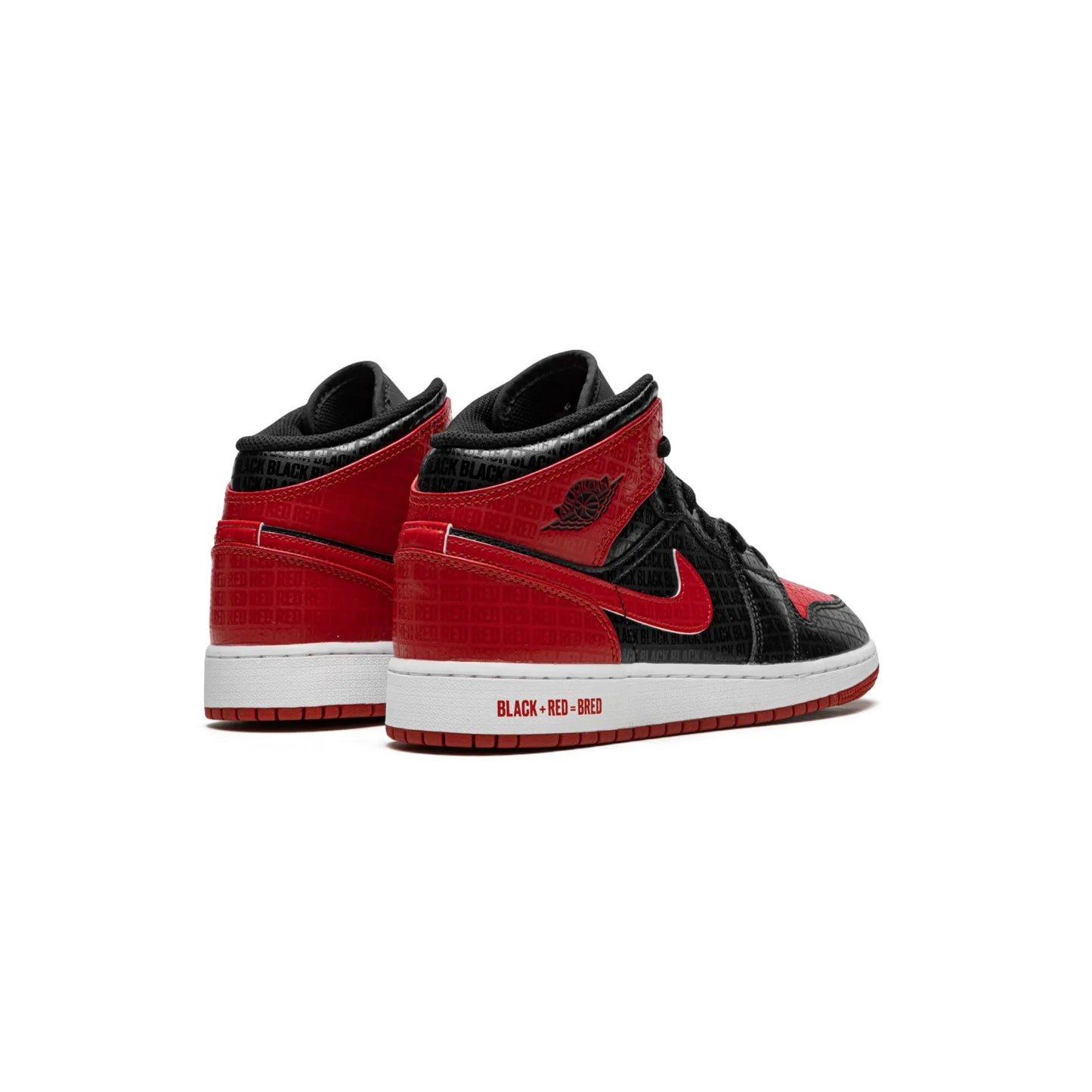 Jordan 1 Mid Bred Text (GS)