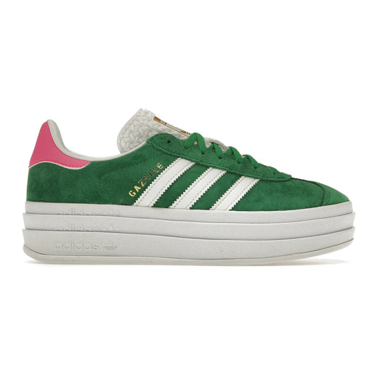 adidas Gazelle Bold Green Lucid Pink (Women's)