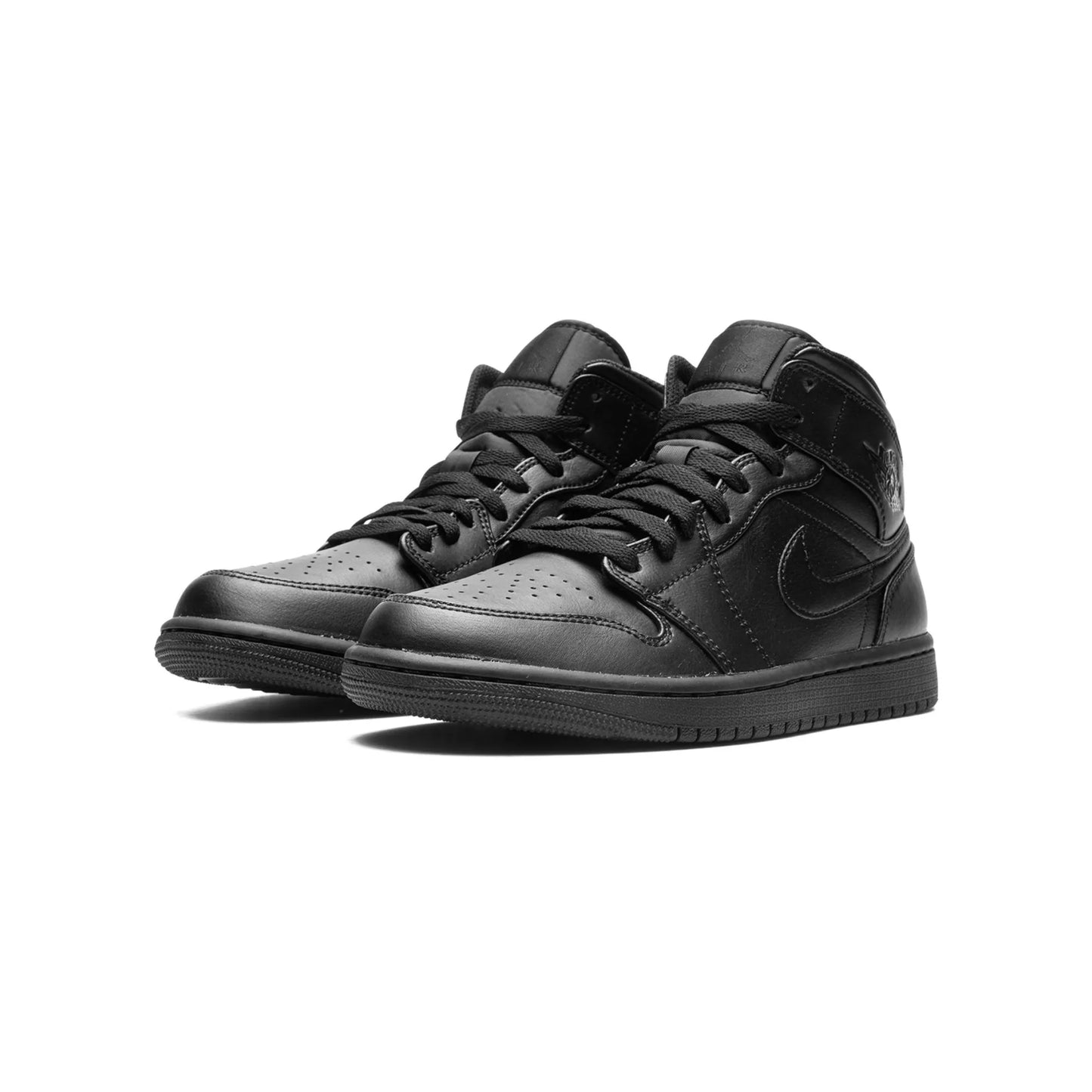 Jordan 1 Mid Triple Black (2022)