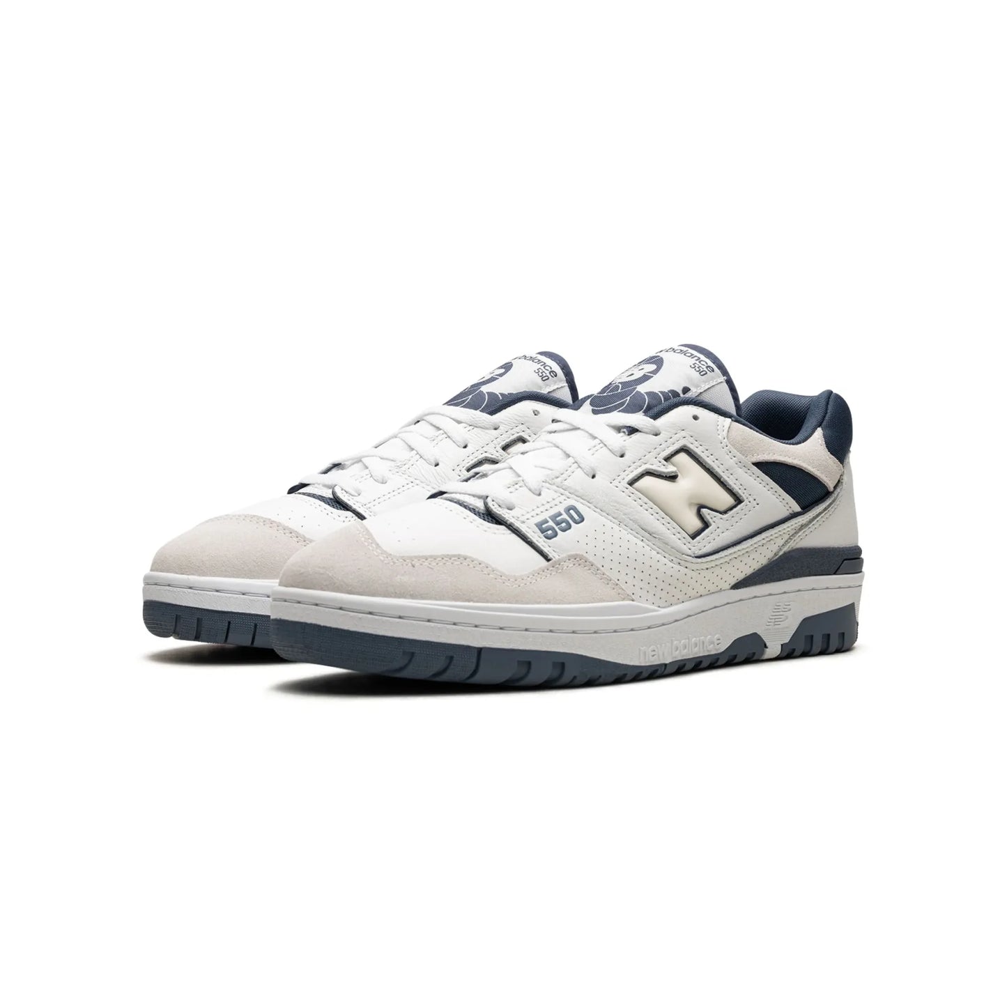 New Balance 550 White Dusty Blue