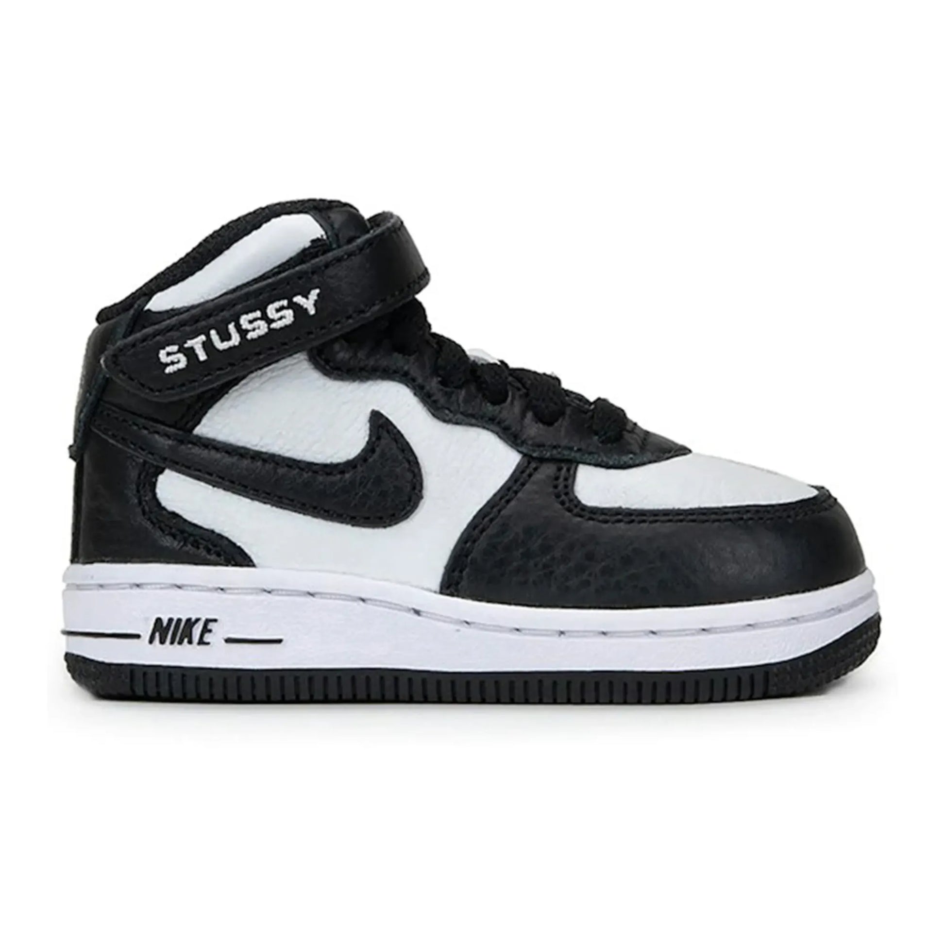 Nike Air Force 1 Mid Stussy Light Bone Black (TD)